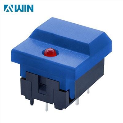 क्षणिक प्रबुद्ध चातुर्य पुश बटन स्विच