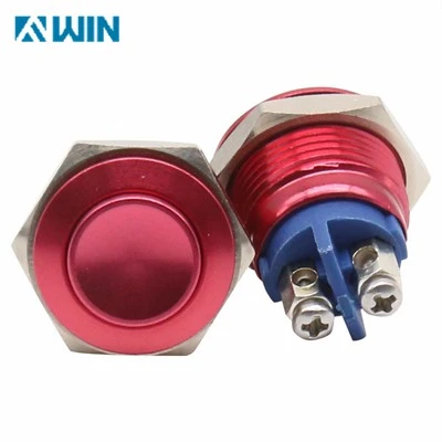 16MM Red Metal Switch best